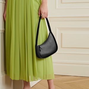 The Row Half Moon leather shoulder bag - NWT